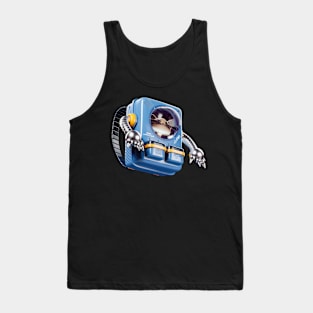 Backpack Spaceship for Cat Tank Top